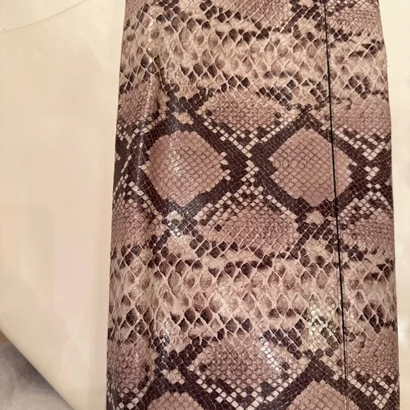 Exotic Coach embossed leather Python Snake Clutch A1493-30463.